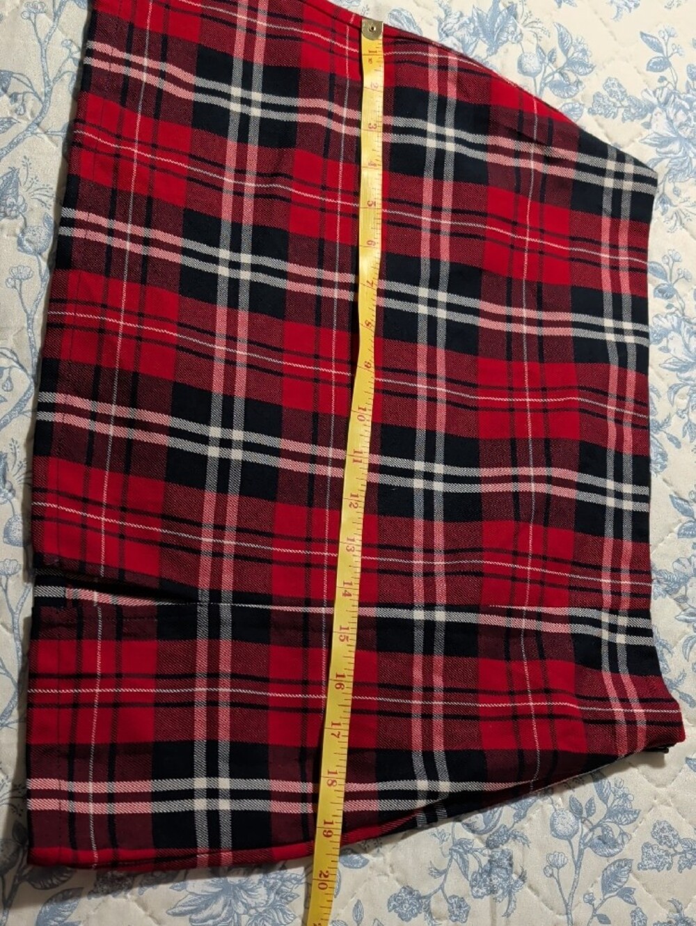 Sincerely Jules Red Plaid Mini Skirt - Picture 9 of 10